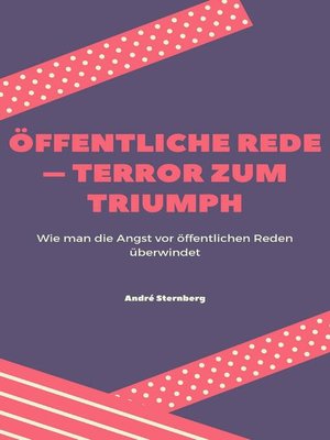 cover image of Öffentliche Rede – Terror zum Triumph